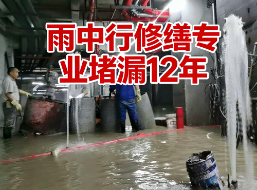 聊城地下室防水堵漏案例